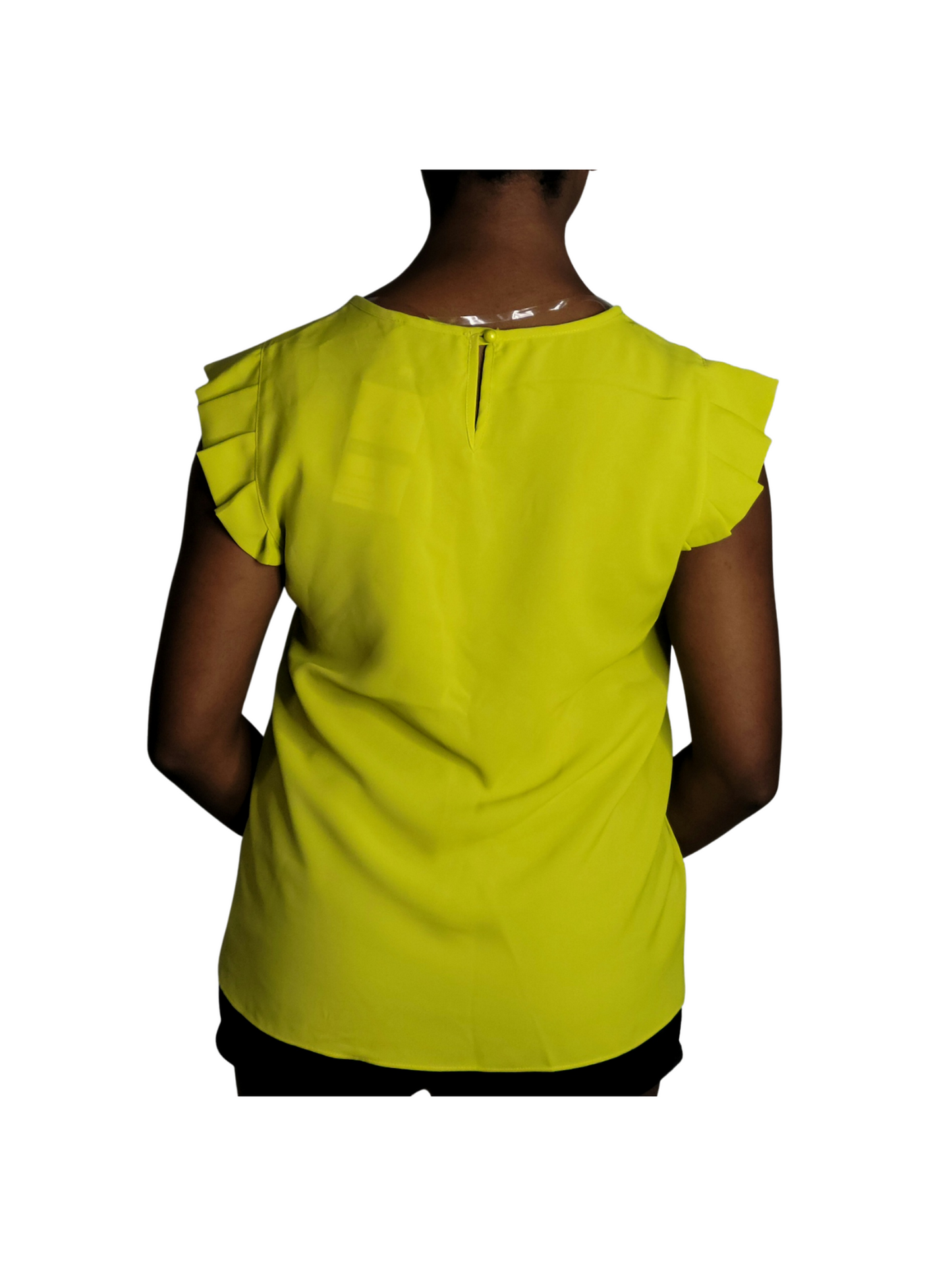 Rosy Women Round Neck blouse with a back button