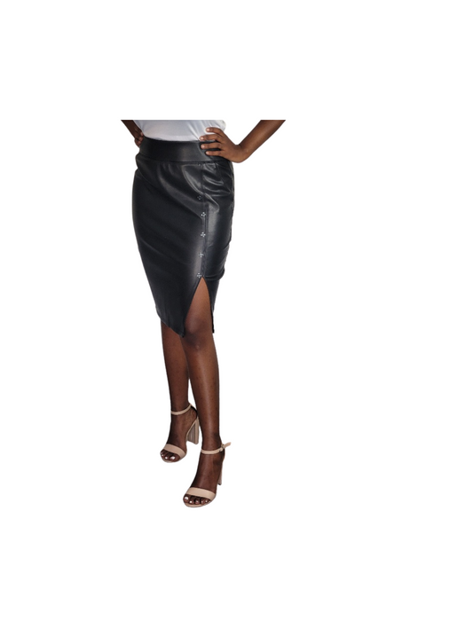 Kali Leather Skirt