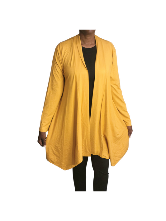 Capro women plus size long sleeved and sleeveless cardigans