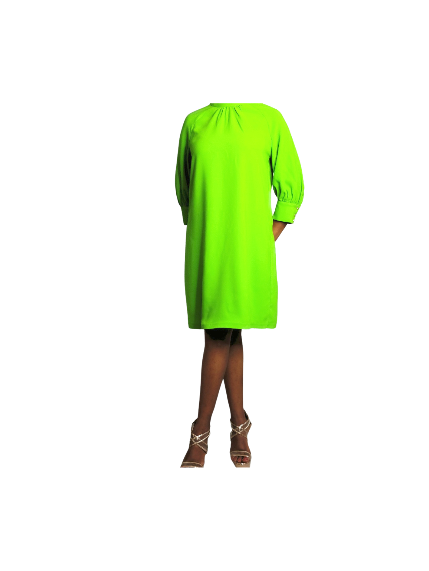 Shiks Women Green Dress shirt